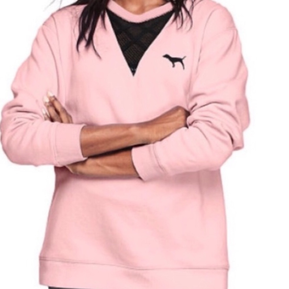 Campus Mesh V neck from PINK